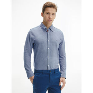 Tommy Hilfiger pánská modrá košile - L (0GZ)